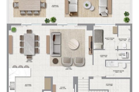 Appartement à Dubai, 3 chambres, 146 m², № 18136 - photo 10