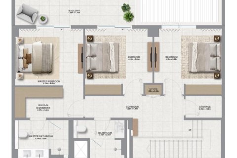 Appartement à Dubai, 3 chambres, 146 m², № 18136 - photo 11