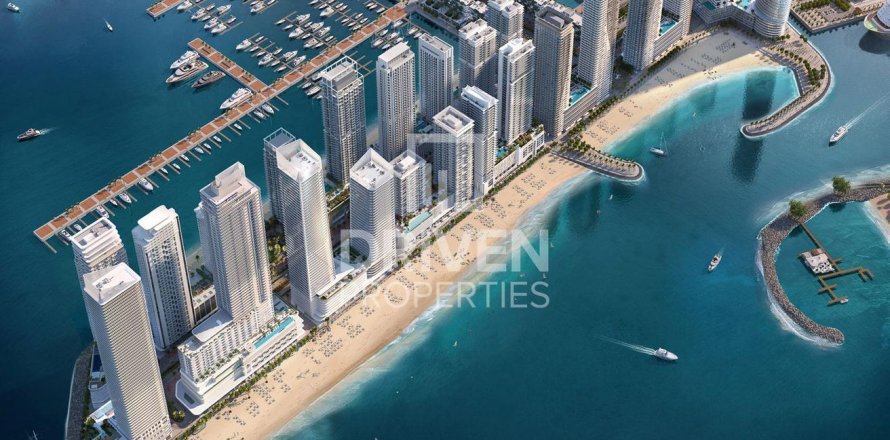 Apartamento en EMAAR Beachfront, Dubai Harbour, Dubai, 3 dormitorios, 166.02 m², № 143012
