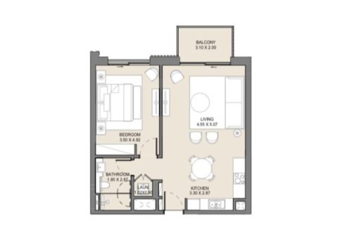 Apartment in Madinat Jumeirah Living, Umm Suqeim, Dubai 1 bedroom, 73.99 sq.m. № 52941 - photo 8