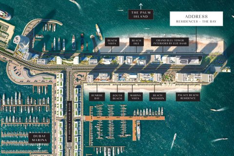 Appartement à Dubai Healthcare City, Dubai, studio, 72 m², № 54312