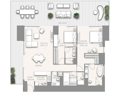 Apartment in Dubai 3 bedrooms, 246 sq.m. № 50246 - photo 29