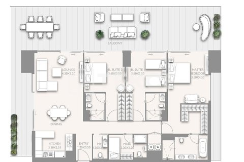 Apartment in Dubai 3 bedrooms, 246 sq.m. № 50246 - photo 30