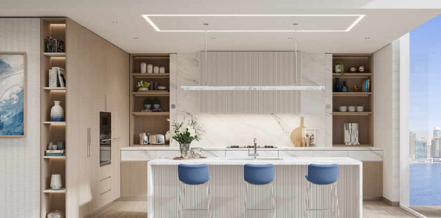 Квартира в Бизнес-Бэе, Дубай, 3 спальни, 145.6м², № 3694