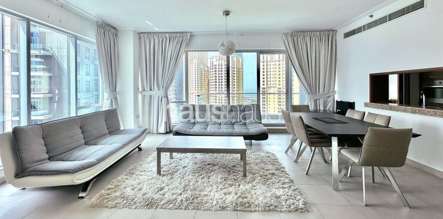 Квартира в Дубай Марине, Дубай, 2 спальни, 145м², № 45131