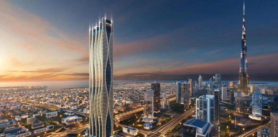Appartement à Business Bay, Dubai, 1 chambre, 58 m², № 17524