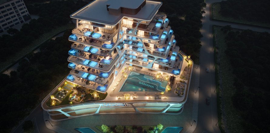 Apartamento en SAMANA CALIFORNIA 2 en Al Furjan, Dubai, 2 dormitorios, 160.25 m², № 39806