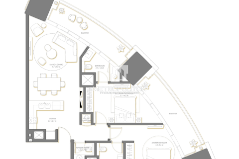 Apartment in Palm Jumeirah, Dubai 2 bedrooms, 126 sq.m. № 7341 - photo 16