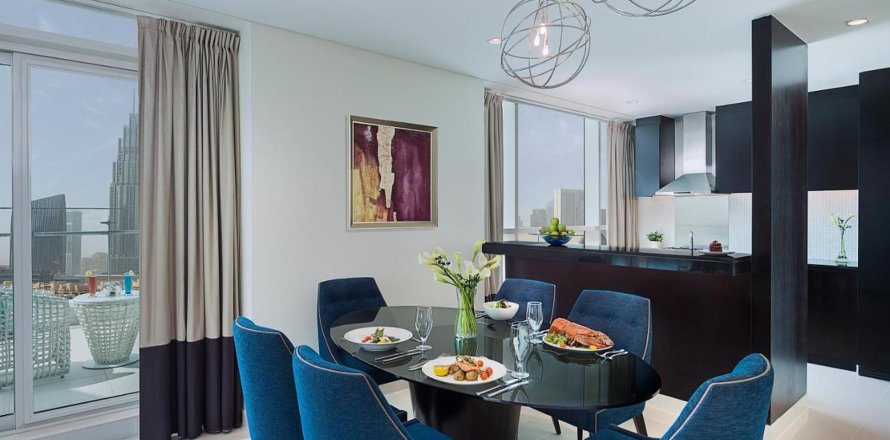 Apartamento en Downtown Dubai (Downtown Burj Dubai), Dubai, 2 dormitorios, 140 m², № 30372