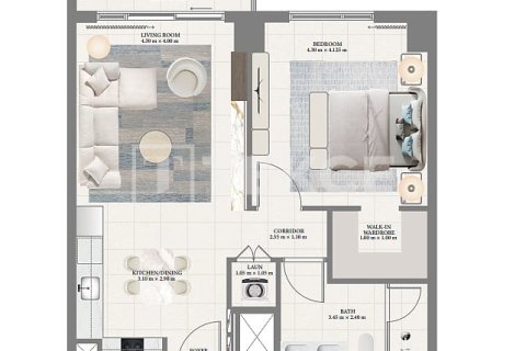 Apartment in Mina Rashid, Dubai 2 bedrooms, 119 sq.m. № 9052 - photo 11