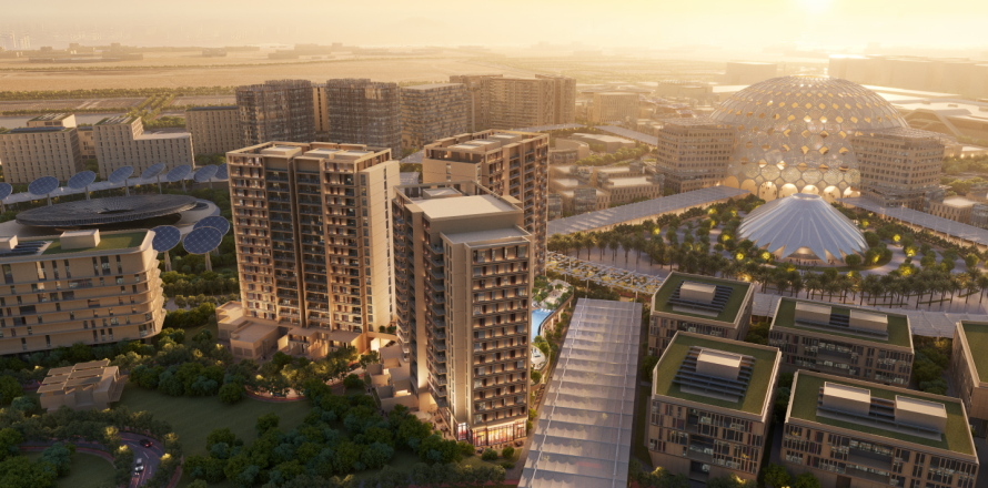 Apartment in Sidr 1 Residences in Dubai 1 bedroom, 91.39 sq.m. № 39916