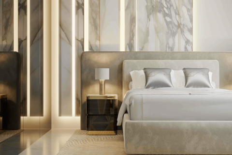 شقة في EMAAR Beachfront, Dubai Harbour, دبي 2 غرف نوم, 135.91 م² رقم 52587 - صورة 2