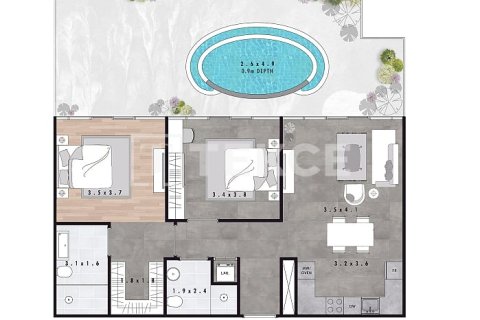 Penthouse à Jumeirah Village Circle, Dubai, 2 chambres, 91 m², № 10698 - photo 22
