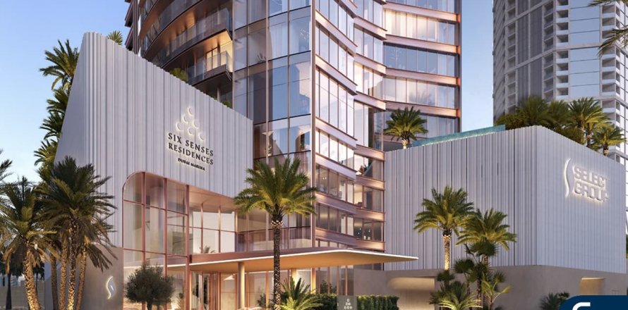 Apartment in SIX SENSES RESIDENCES in Dubai Marina, Dubai 4 bedrooms, 879 sq.m. № 75560