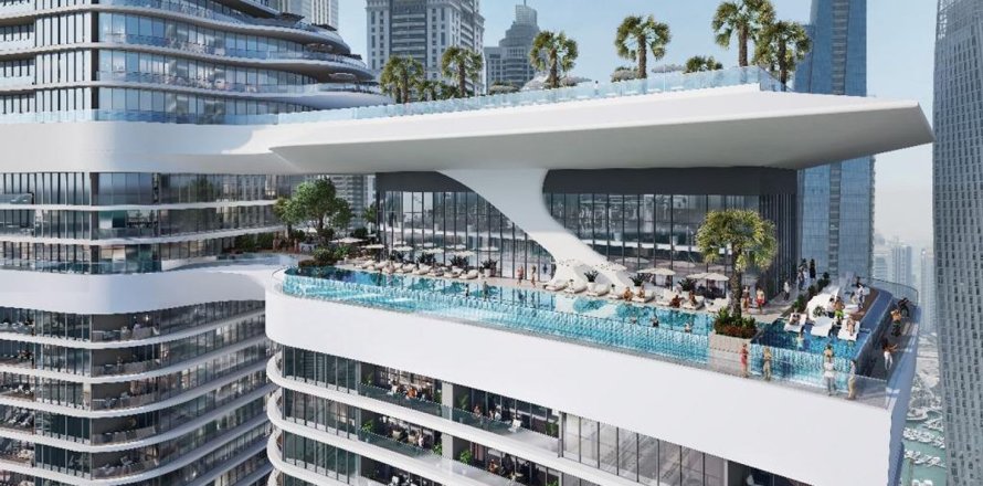 Квартира в Dubai Harbour, Дубай, 1 спальня, 78.1м², № 110597