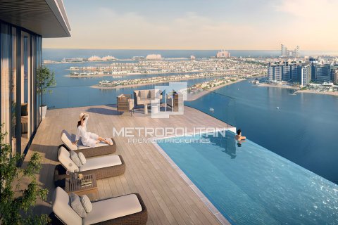 Квартира в EMAAR Beachfront, Dubai Harbour, Дубай, 1 спальня, 71м², № 73542