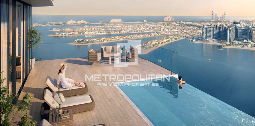 Appartement à EMAAR Beachfront, Dubai Harbour, Dubai, 1 chambre, 71 m², № 73542