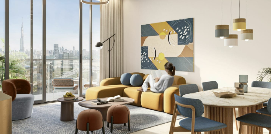 Квартира в Dubai Design District, Дубай, 2 спальни, 109м², № 3572