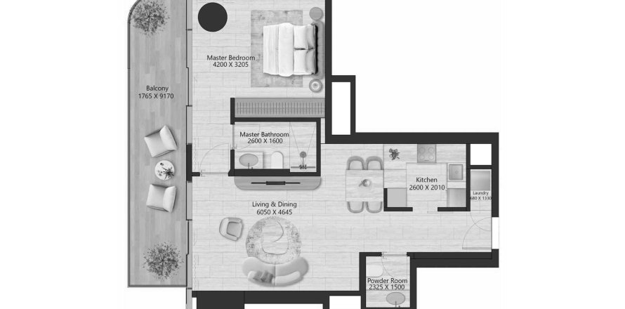 شقة في IL Vento في Maritime City, دبي 1غرف نوم, 83.07 م² رقم 70045