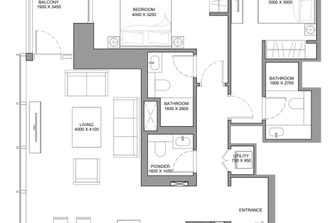 Appartement à Dubai, 2 chambres, 110 m², № 17349 - photo 14