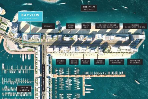Apartment in EMAAR Beachfront, Dubai Harbour, Dubai 1 bedroom, 68 sq.m. № 43644 - photo 7