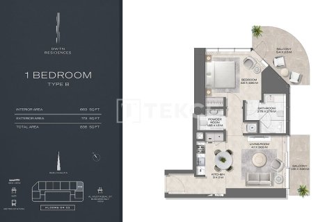 Appartement à Business Bay, Dubai, 3 chambres, 160 m², № 24197 - photo 19