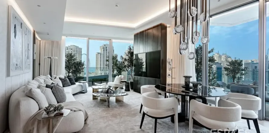 Квартира в Дубай Марине, Дубай, 3 спальни, 230м², № 61465