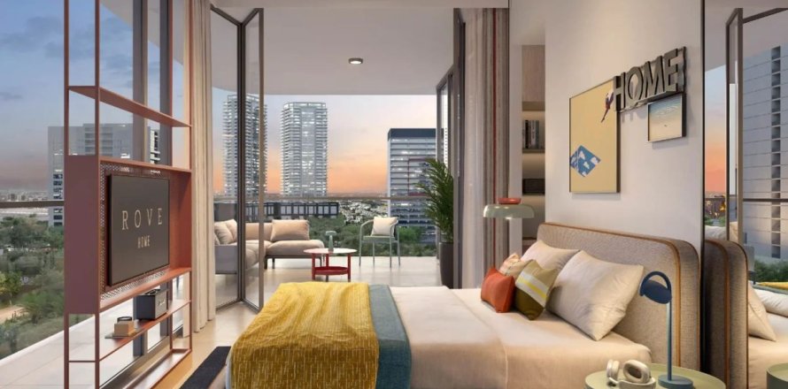 Квартира в Бизнес-Бэе, Дубай, 1 спальня, 55.5м², № 95562