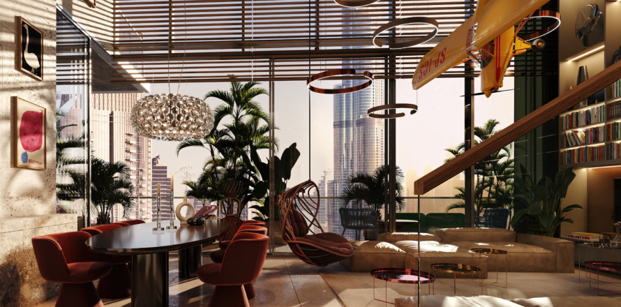 Apartment in Downtown Dubai (Downtown Burj Dubai), Dubai studio, 111 sq.m. № 54565