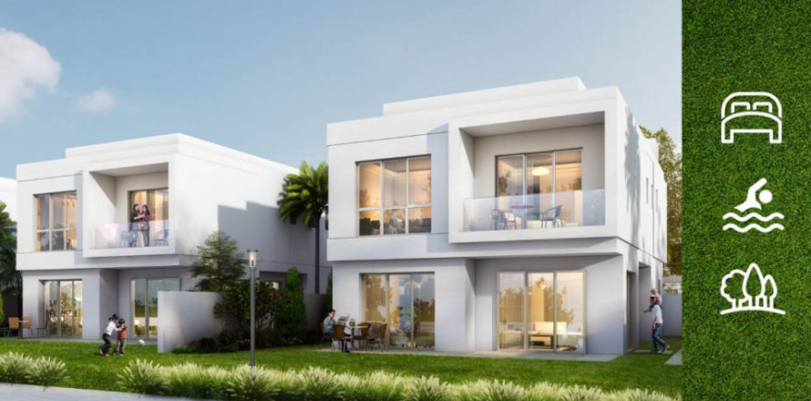 Maison de ville à Dubai, 2 chambres, 155 m², № 54719