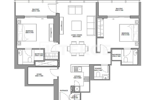 Apartment in Dubai 3 bedrooms, 172 sq.m. № 10422 - photo 6