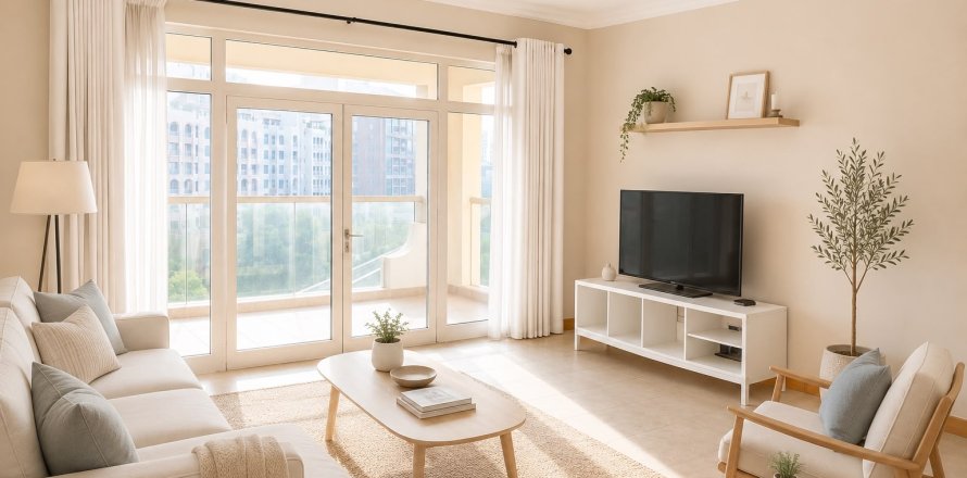 Appartement à Palm Jumeirah, Dubai, 2 chambres, 144.07 m², № 136544