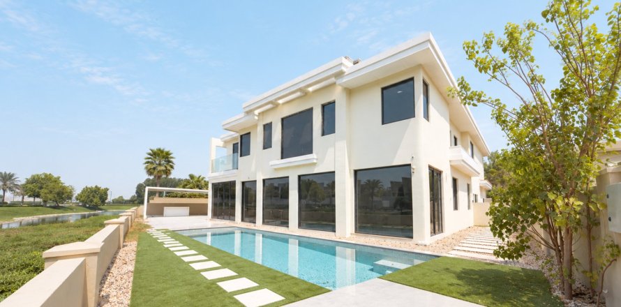 Villa à Jumeirah Golf Estates, Dubai, 6 chambres, 883.46 m², № 142086