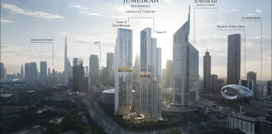 Apartamento en Dubai, estudio, 80 m², № 54097