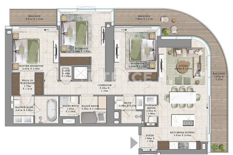Apartamento en Dubai, 1 dormitorio, 79 m², № 84950 - foto 14