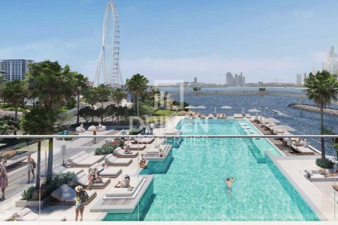 Appartement à Bluewaters, Dubai, 1 chambre, 74.14 m², № 138268