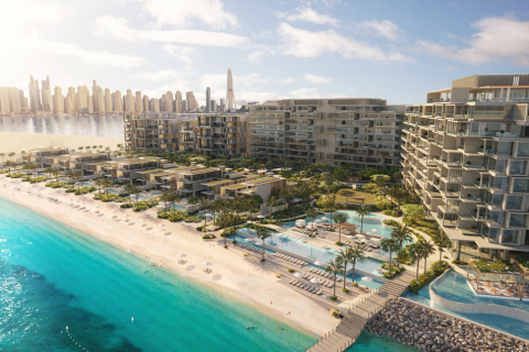 Duplex à Palm Jumeirah, Dubai, 4 chambres, 599 m², № 40184