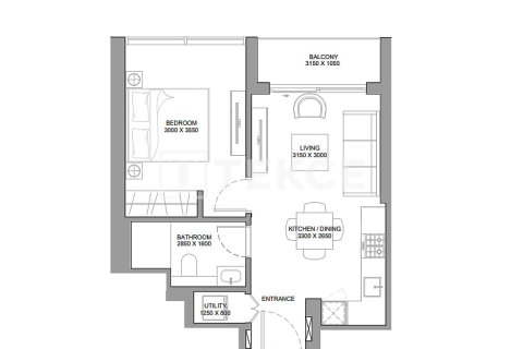 Appartement à Dubai, 1 chambre, 77 m², № 12393 - photo 15
