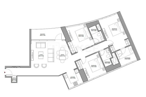 Appartement à Dubai, 1 chambre, 77 m², № 12393 - photo 17