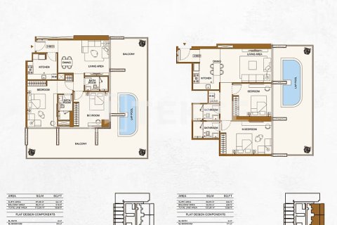 شقة في Jumeirah Village Triangle, دبي 1غرف نوم, 60 م² رقم 90927 - صورة 16