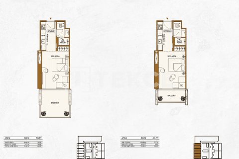 شقة في Jumeirah Village Triangle, دبي 1غرف نوم, 60 م² رقم 90927 - صورة 13