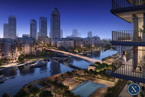 Appartement à Palace Residences, Dubai Creek Harbour (The Lagoons), Dubai, 2 chambres, 102 m², № 45965