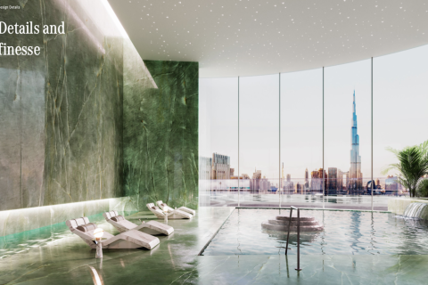 Appartement à MERCEDES-BENZ PLACES à Downtown Dubai (Downtown Burj Dubai), Dubai, 2 chambres, 130 m², № 31329