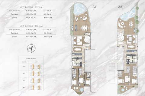 Ático en Palm Jumeirah, Dubai, 4 dormitorios, 507 m², № 103651 - foto 2
