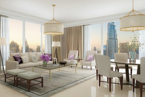 Appartement à BOULEVARD POINT à Downtown Dubai (Downtown Burj Dubai), Dubai, 1 chambre, 91 m², № 29818