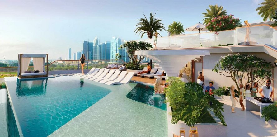 Appartement à Dubai, 2 chambres, 136 m², № 105498