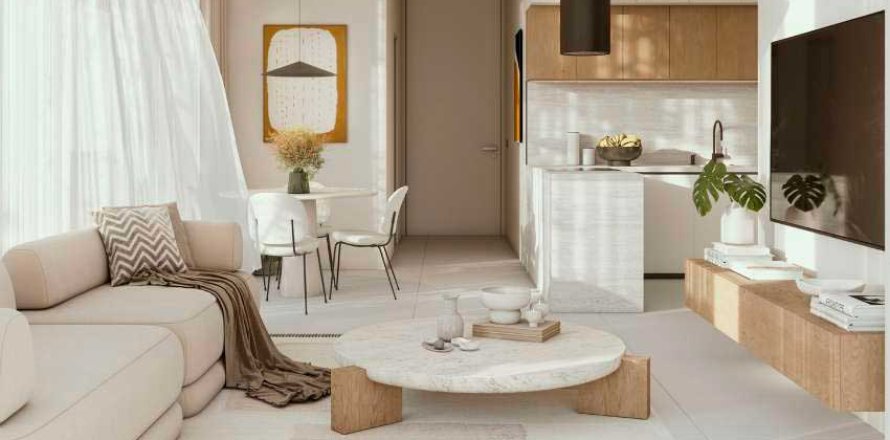 Квартира в Elemental 22 в Аль-Сатве, 2 спальни, 96.24м², № 31447