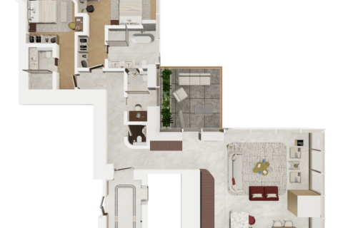 Appartement à Business Bay, Dubai, 2 chambres, 203 m², № 22755 - photo 15