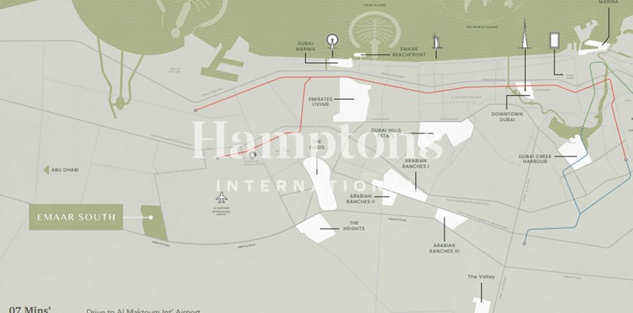 Villa in Dubai South (Dubai World Central), Dubai 4 bedrooms, 281.31 sq.m. № 135047
