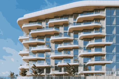 Appartement à Dubai, studio, 62 m², № 55515